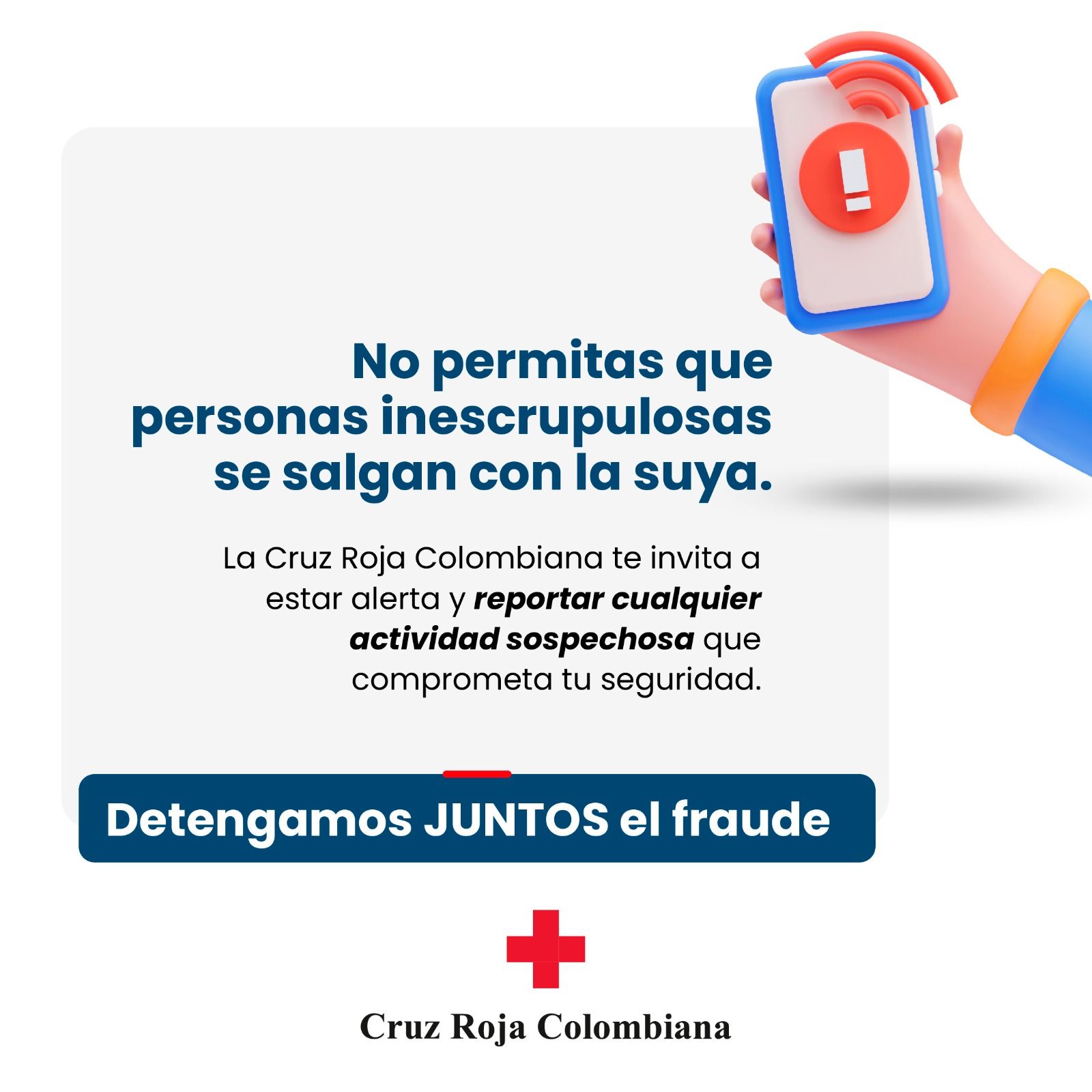 Campaña antifraude CRC - Fórmula Médica